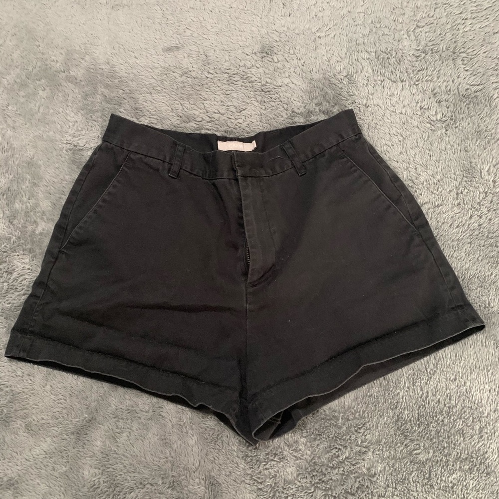 J. Crew high waisted black shorts